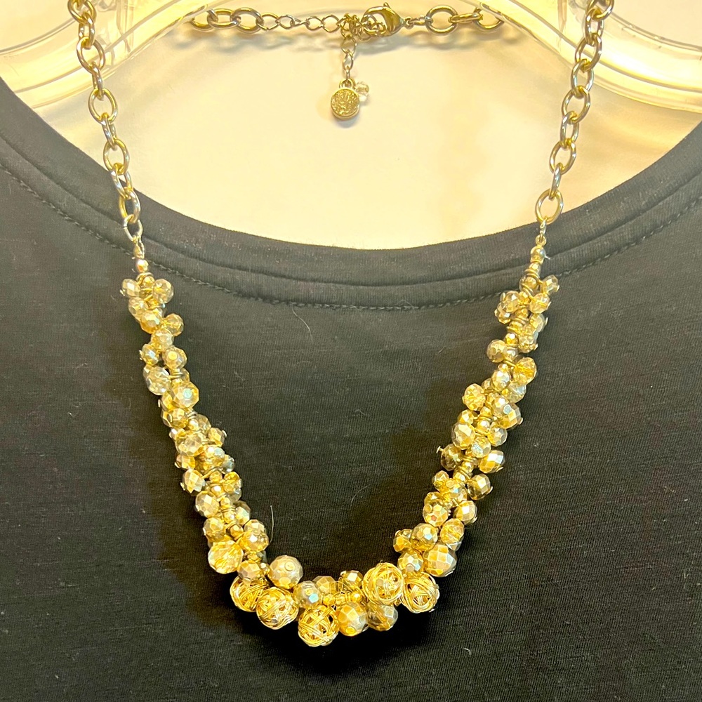 Costume gold necklace